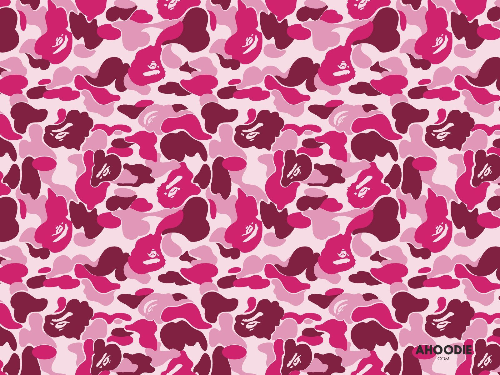 Pink Bape Laptop Wallpapers