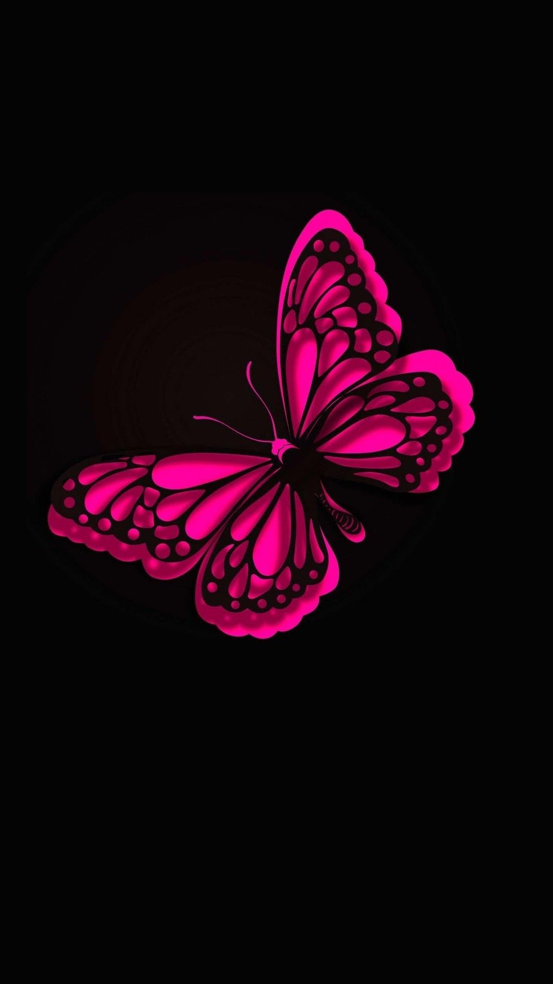 Pink Butterfly Wallpapers