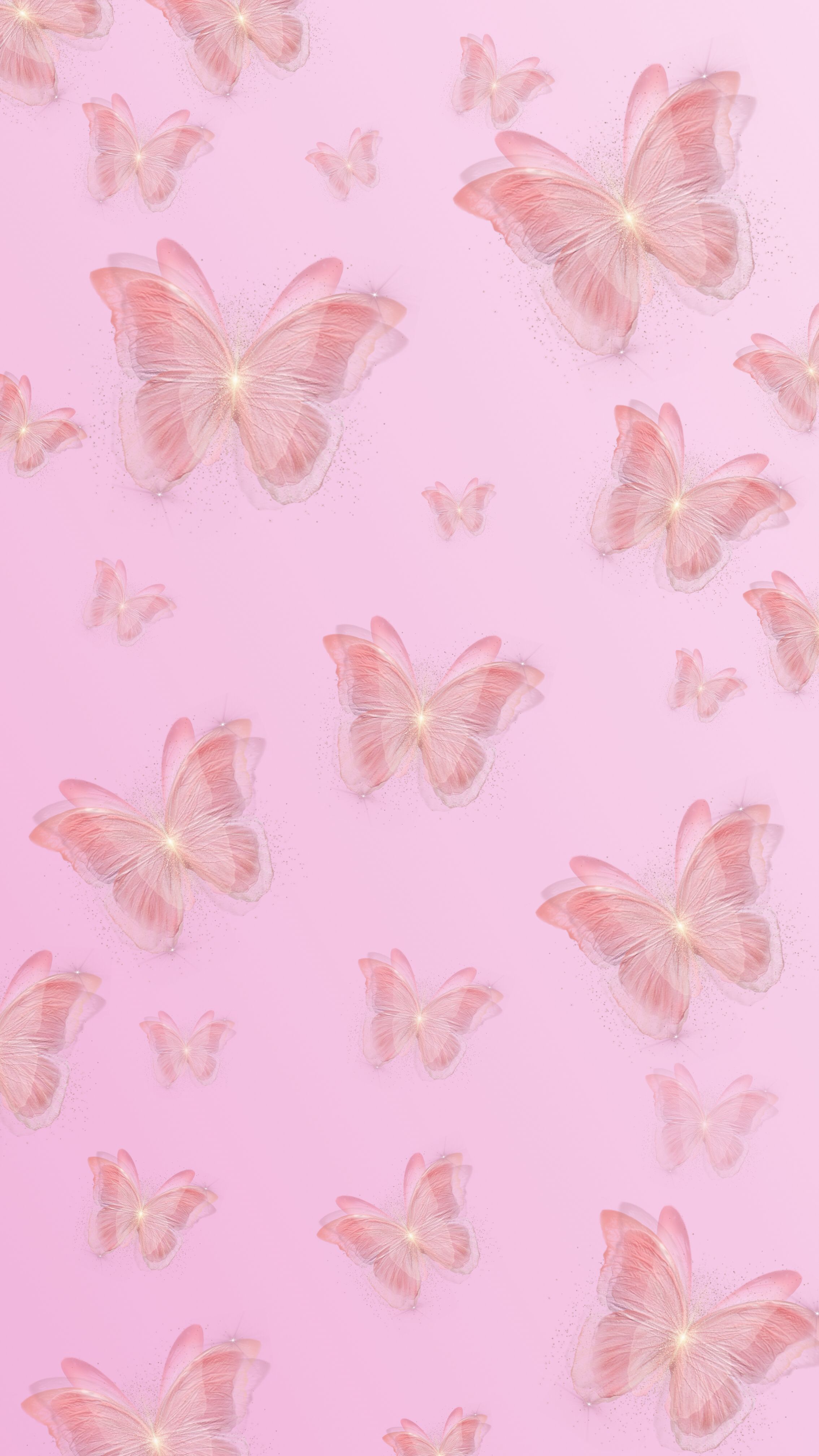 Pink Butterfly Phone Wallpapers