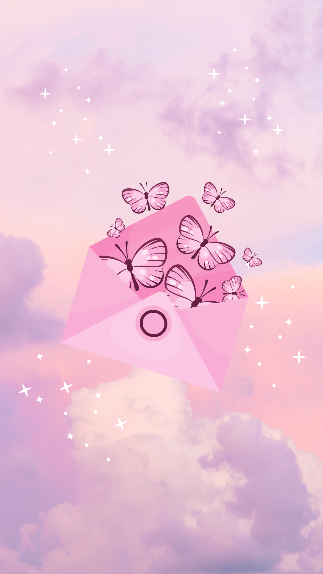 Pink Butterfly Phone Wallpapers