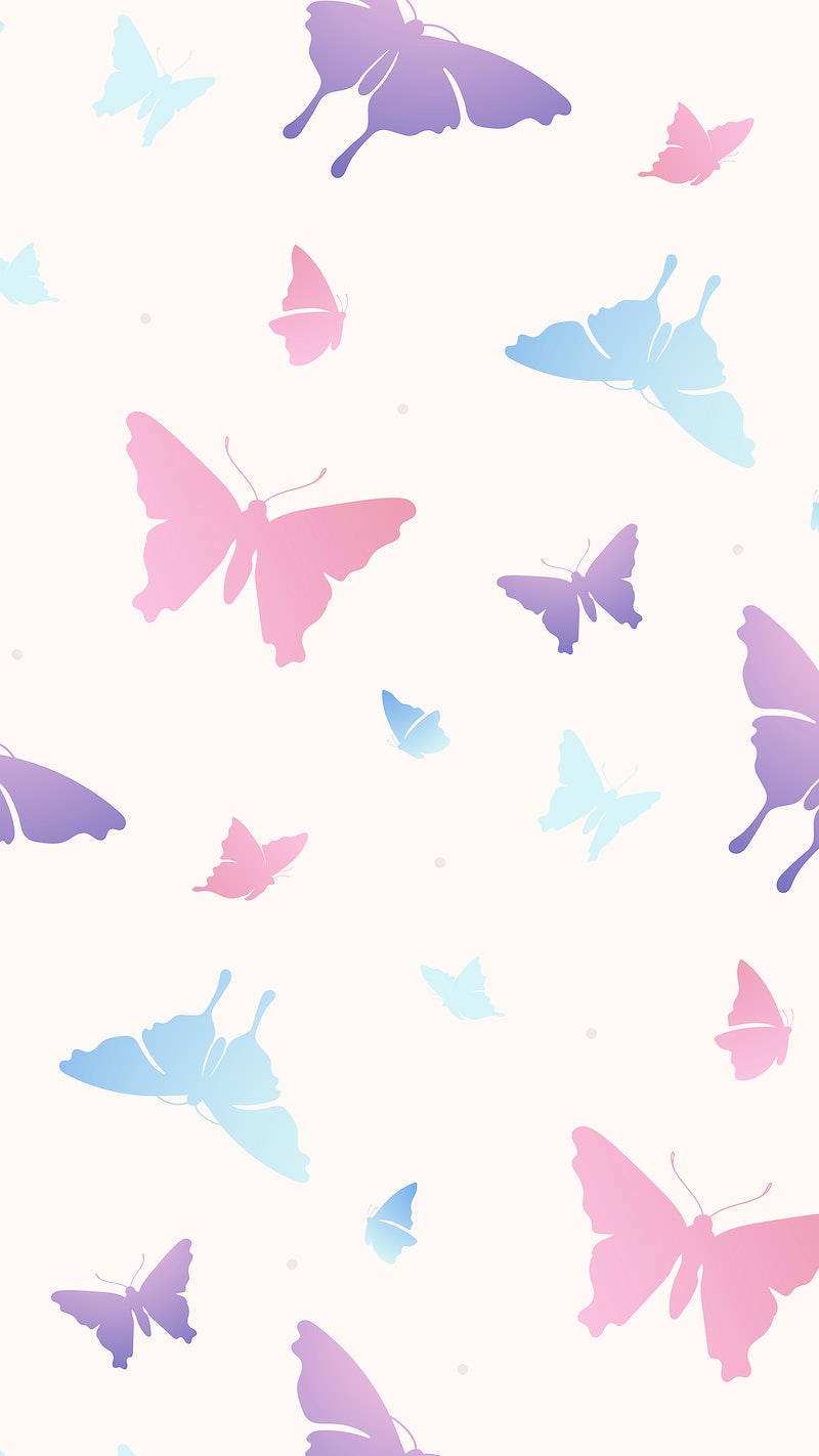 Pink Butterfly Phone Wallpapers