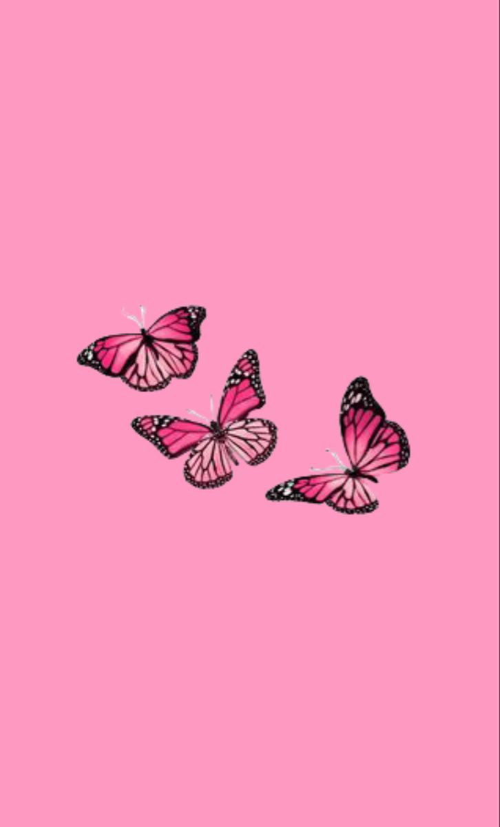 Pink Butterfly Phone Wallpapers