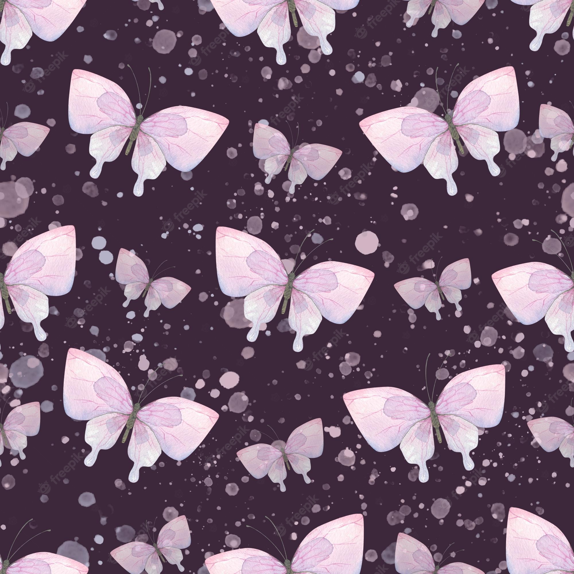 Pink Butterfly Phone Wallpapers