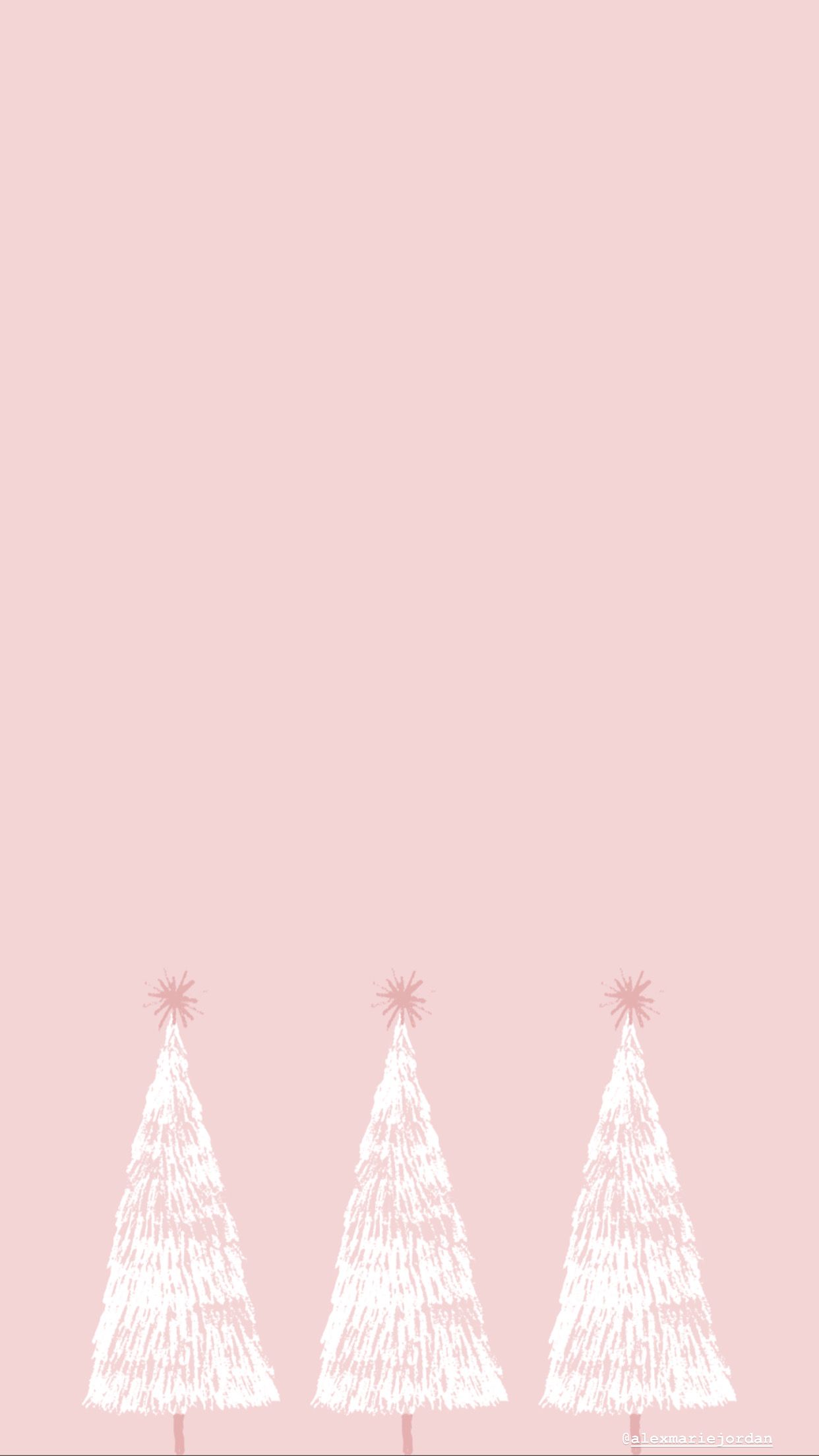 Pink Christmas Wallpapers