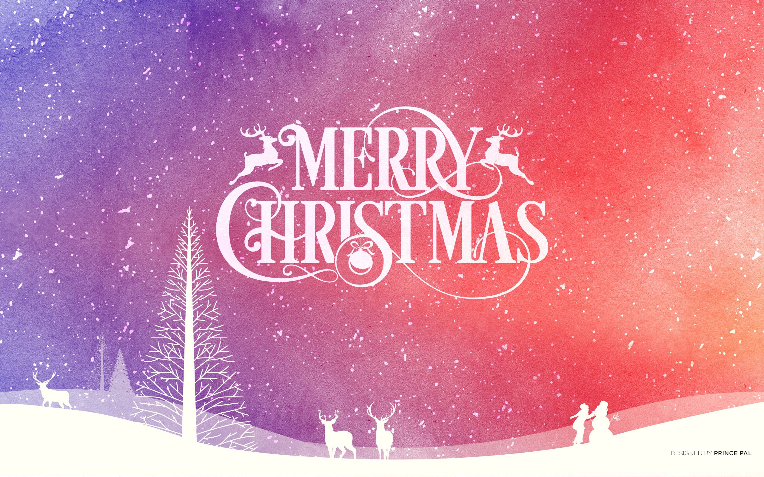 Pink Christmas Wallpapers