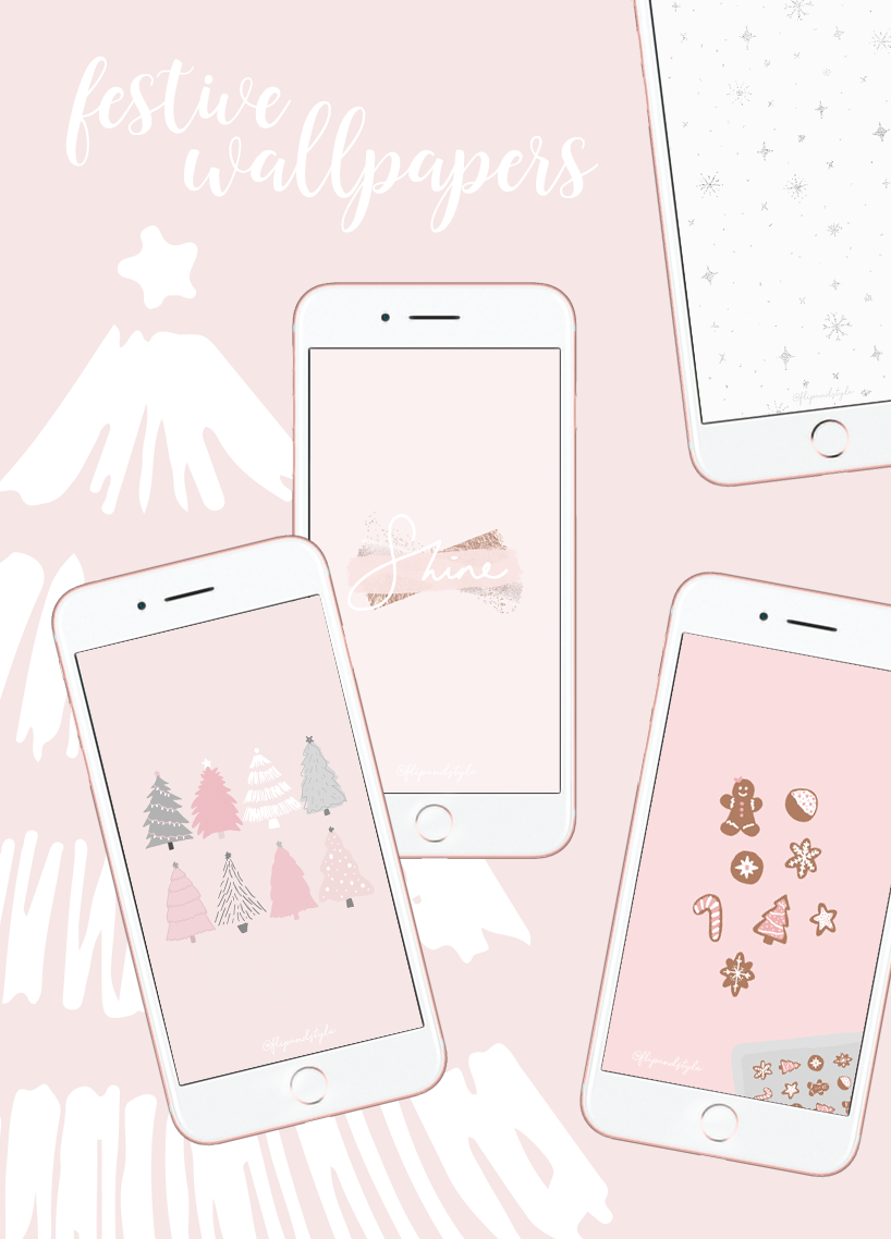 Pink Christmas Wallpapers