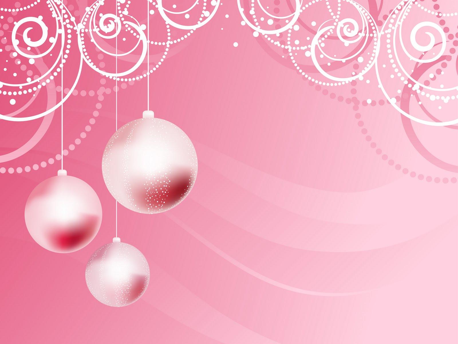 Pink Christmas Wallpapers