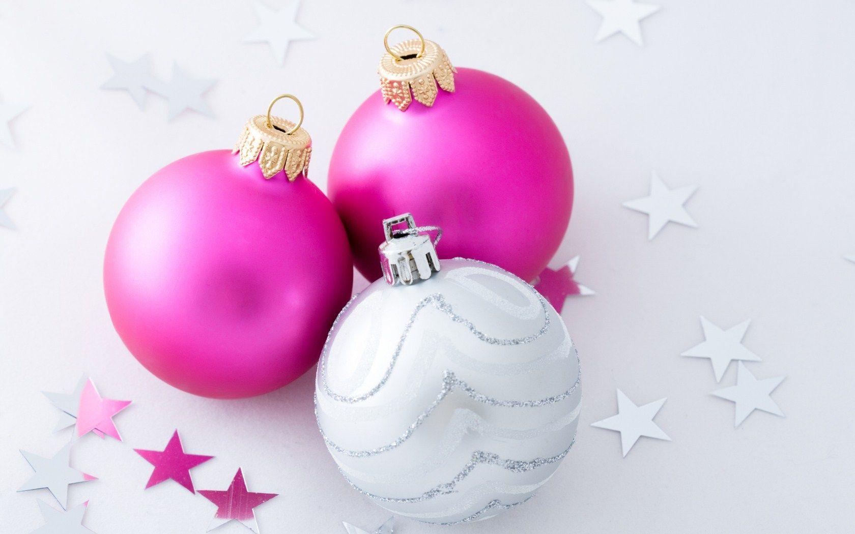 Pink Christmas Wallpapers