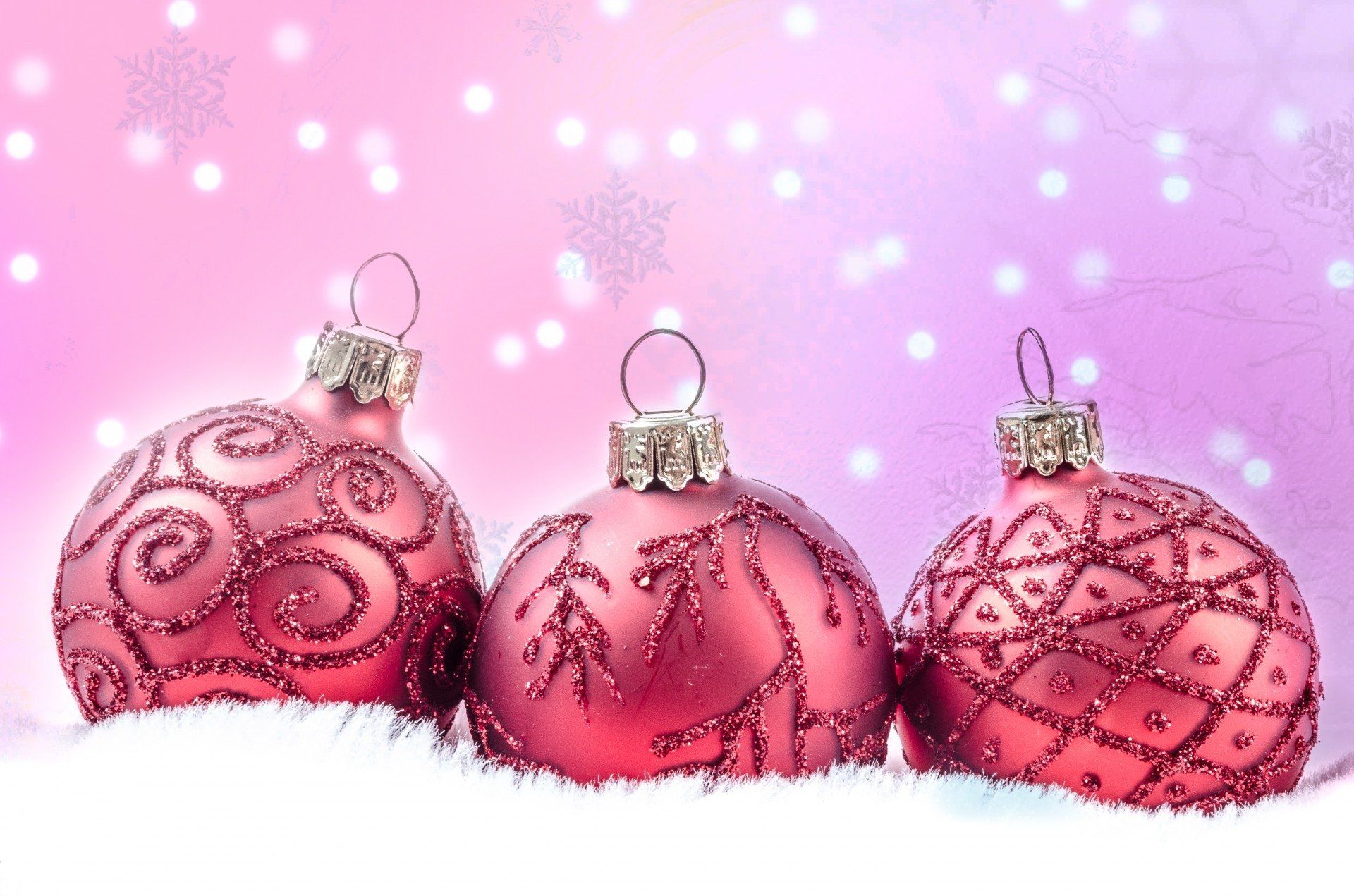 Pink Christmas Wallpapers