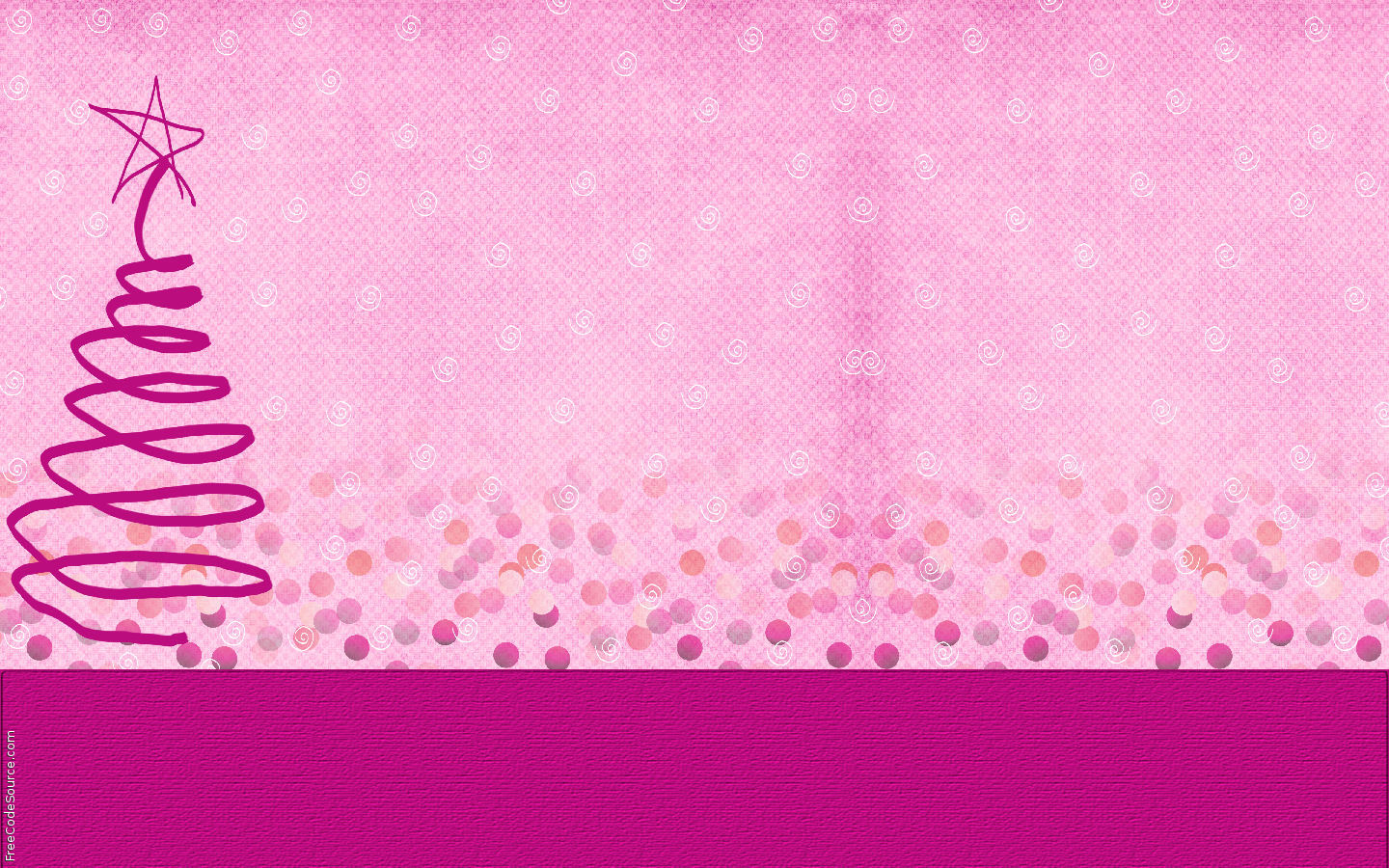 Pink Christmas Wallpapers