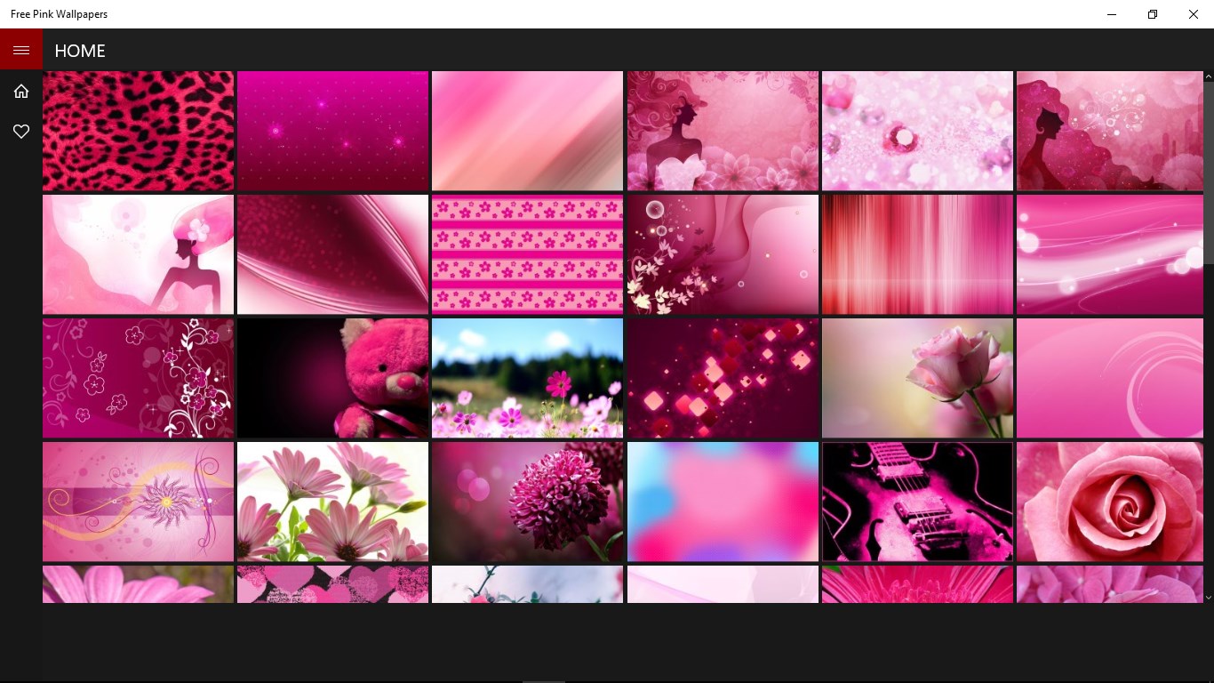 Pink Collage Desktop Wallpapers