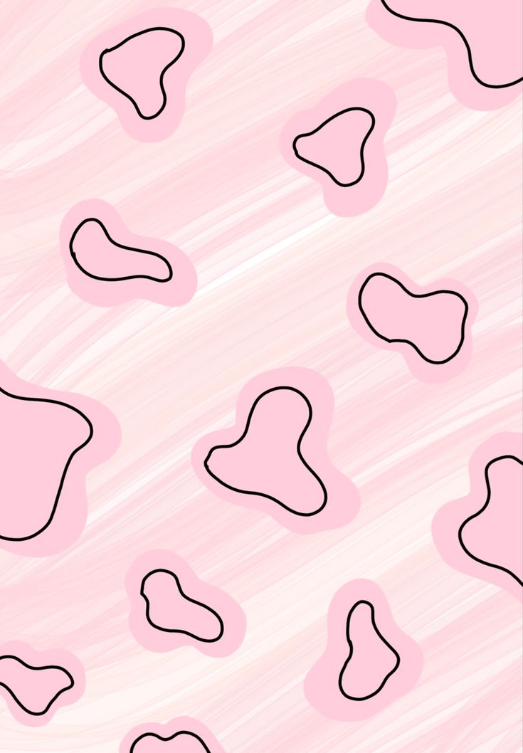 Pink Cow Print Wallpapers