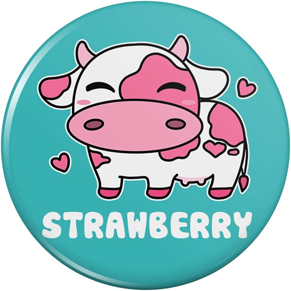 Pink Cow Strawberry Milk Kawaii Wallpapers