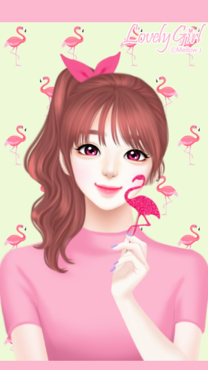 Pink Cute Girl Wallpapers