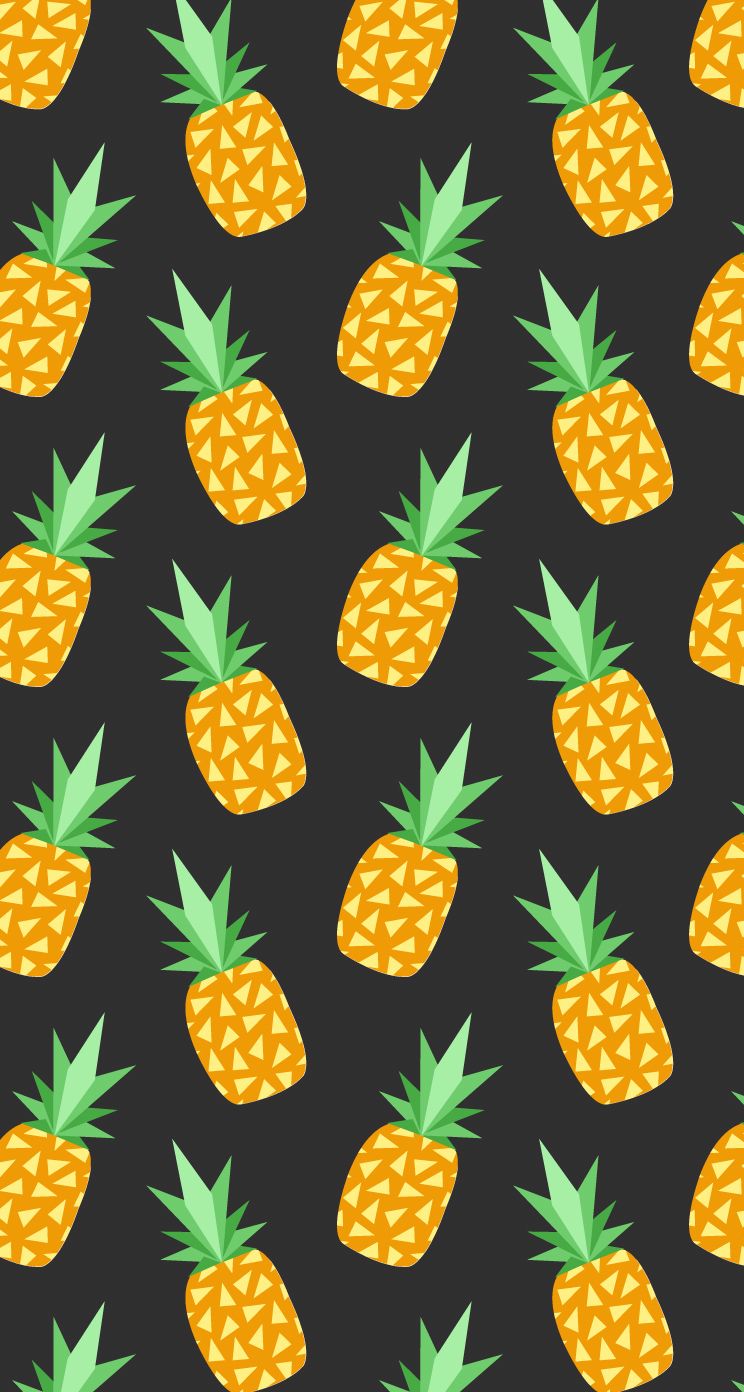 Pink Cute Pineapple Iphone Wallpapers