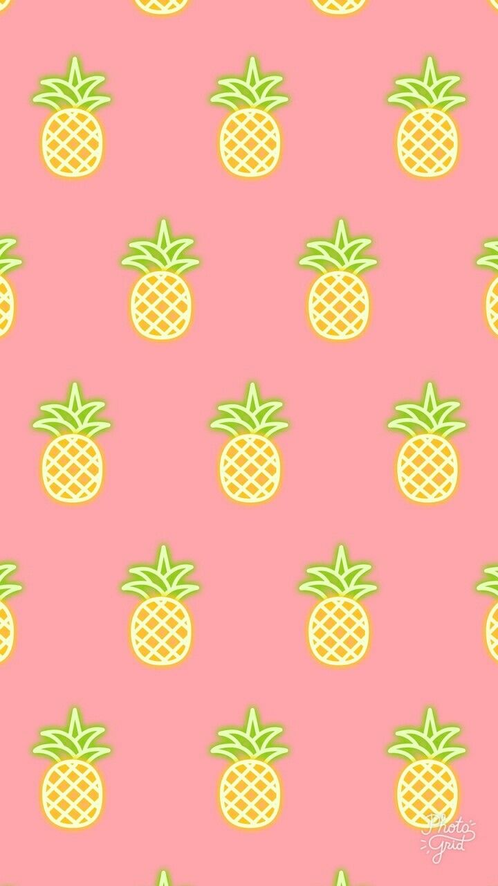 Pink Cute Pineapple Iphone Wallpapers