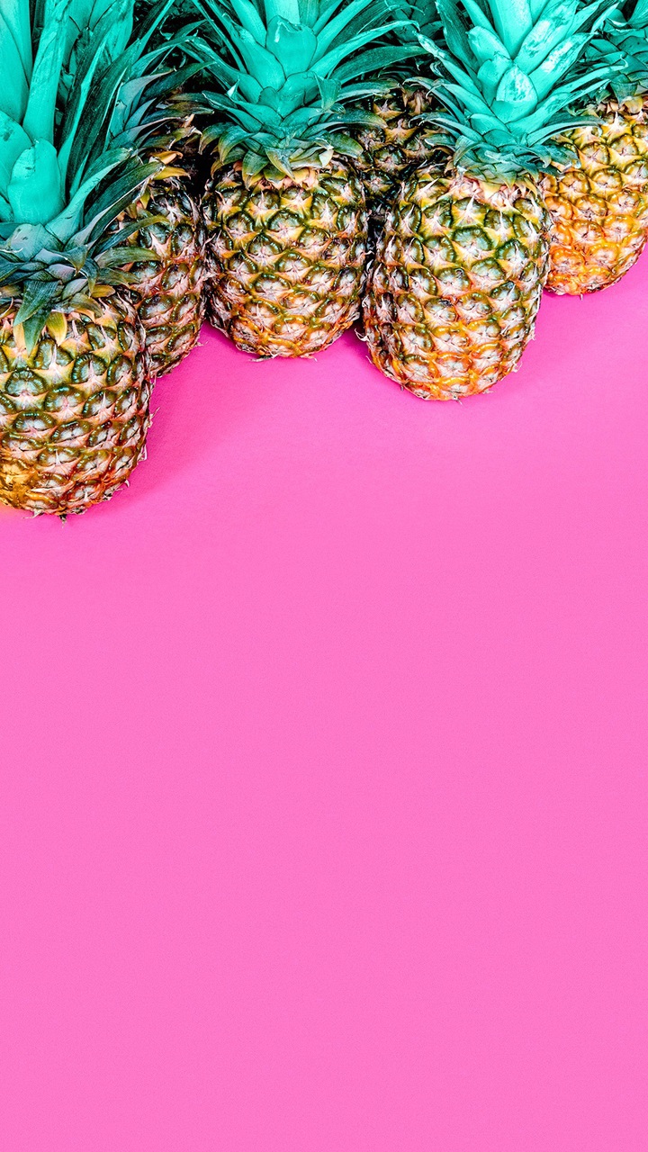 Pink Cute Pineapple Iphone Wallpapers