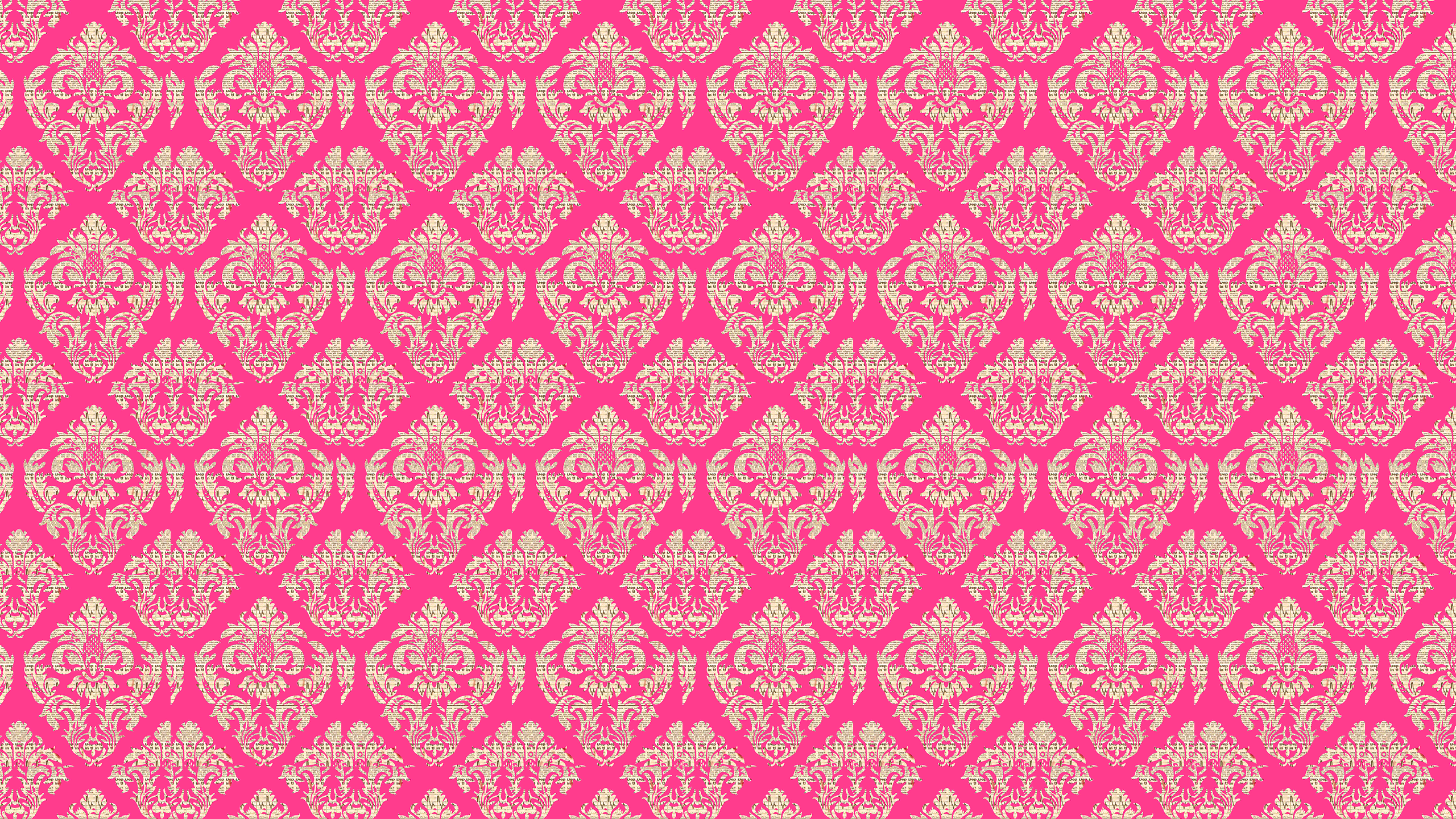 Pink Damask Wallpapers