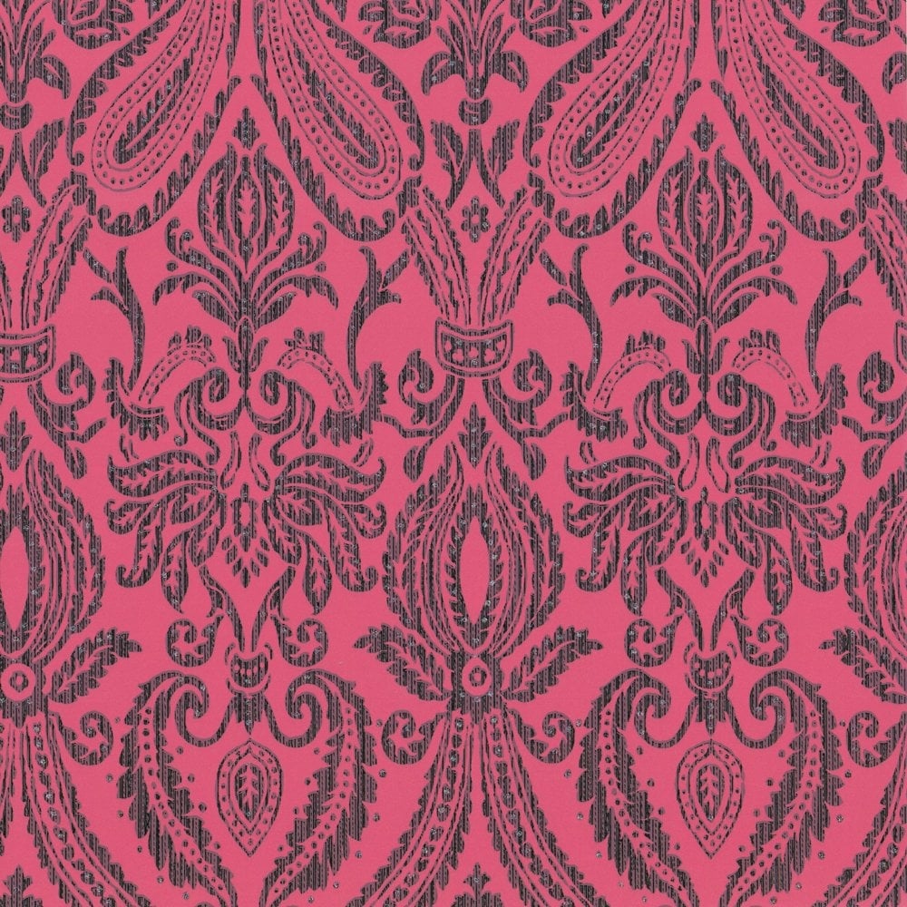 Pink Damask Wallpapers