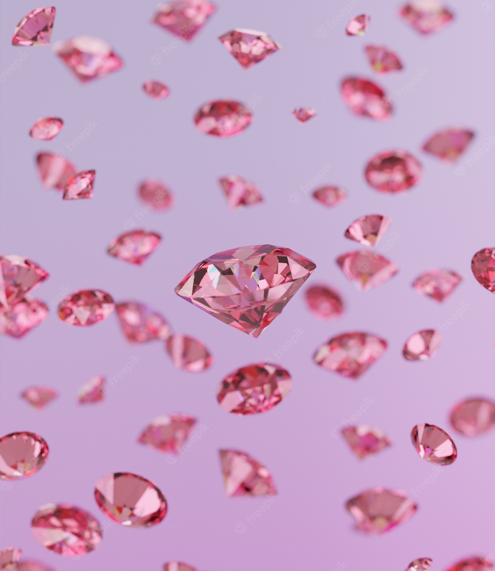 Pink Diamonds Wallpapers