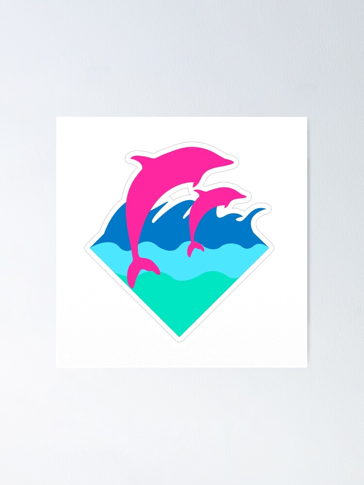 Pink Dolphin Ghost Logo Wallpapers