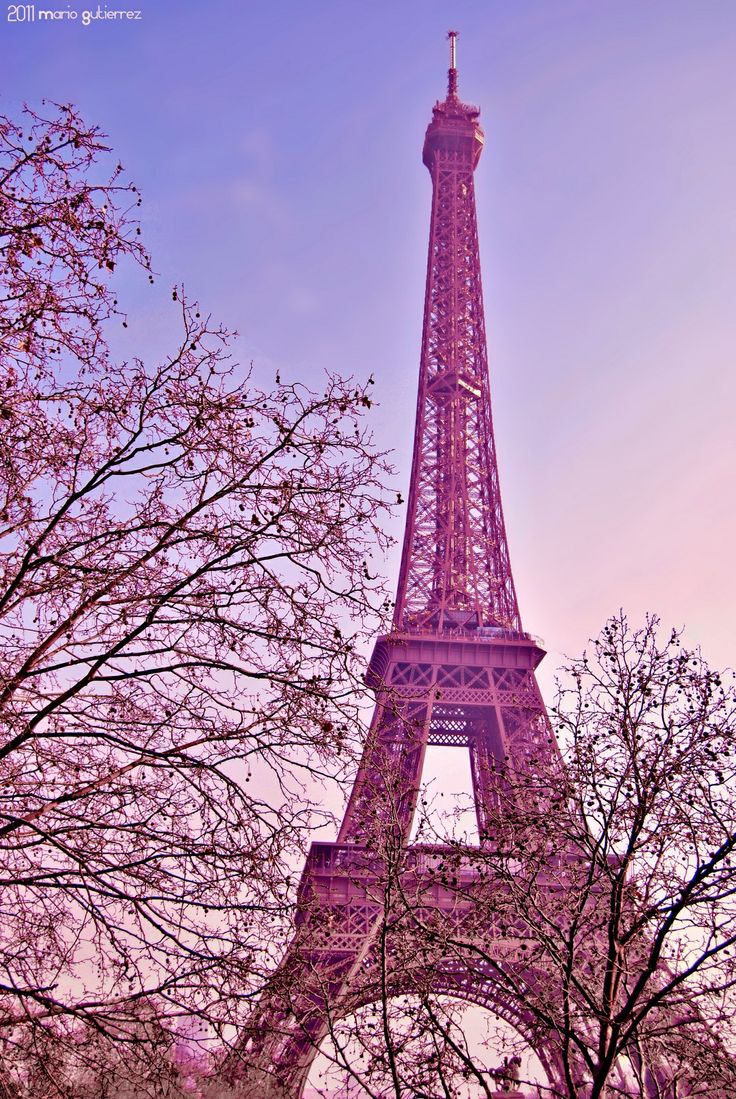 Pink Eiffel Tower Wallpapers