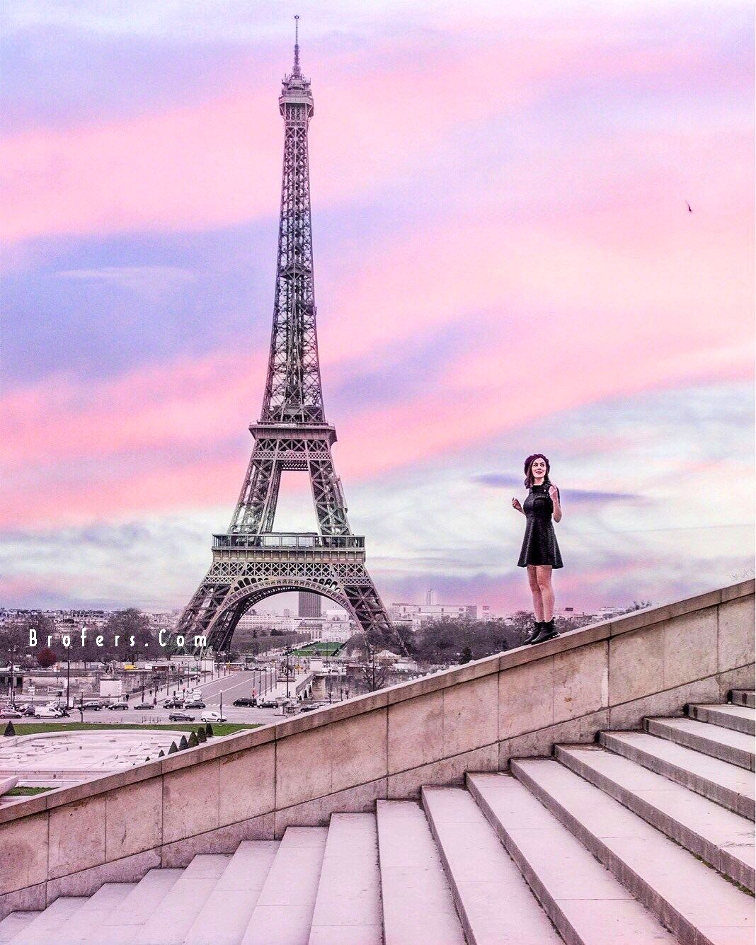 Pink Eiffel Tower Wallpapers