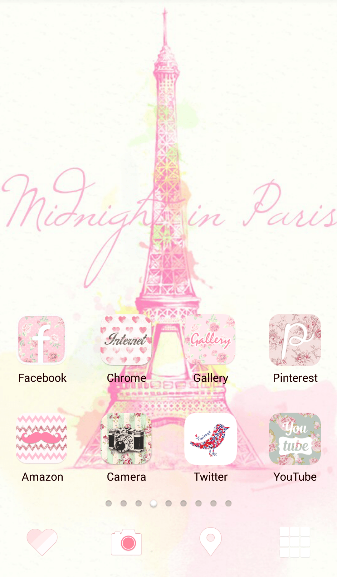 Pink Eiffel Tower Wallpapers