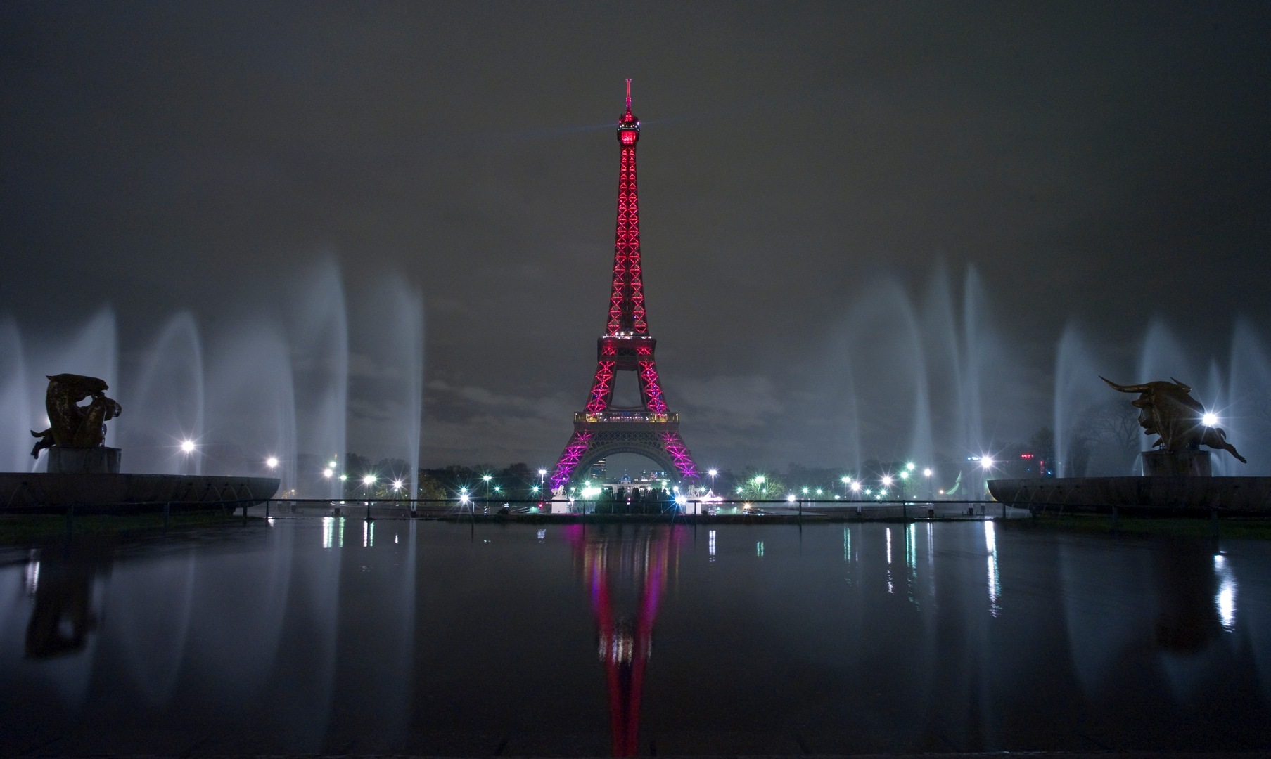 Pink Eiffel Tower Wallpapers