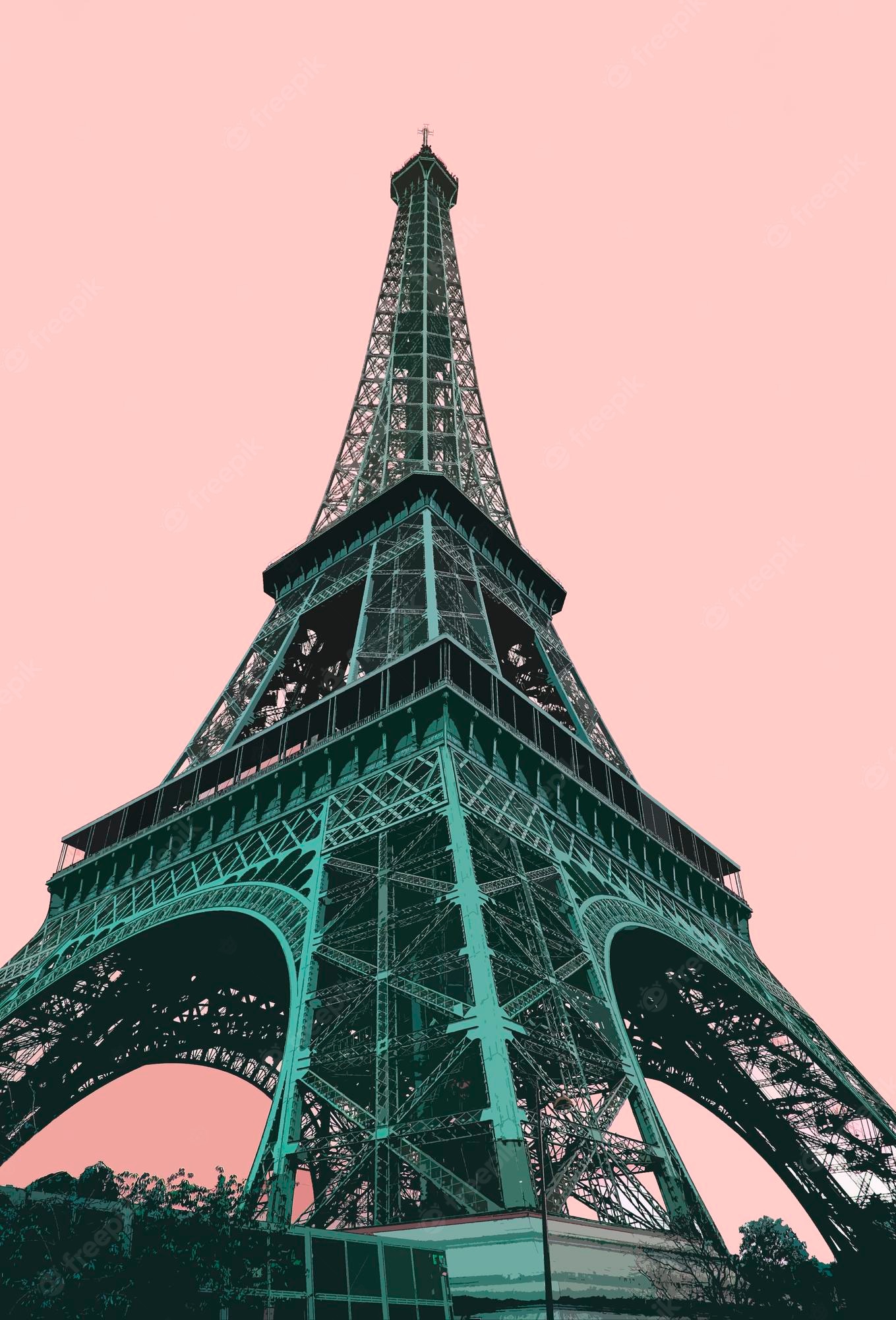 Pink Eiffel Tower Wallpapers