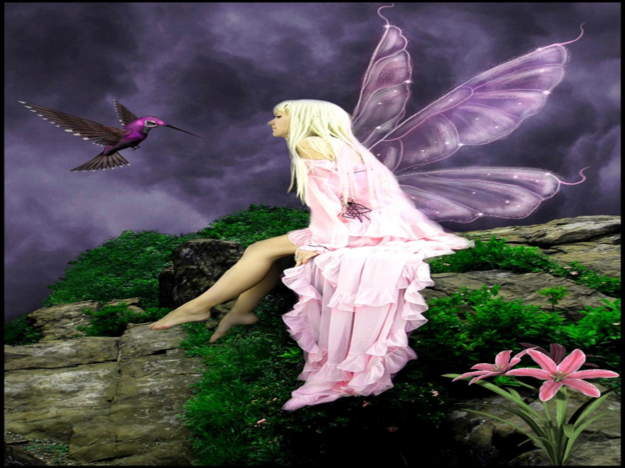 Pink Fairy Wallpapers