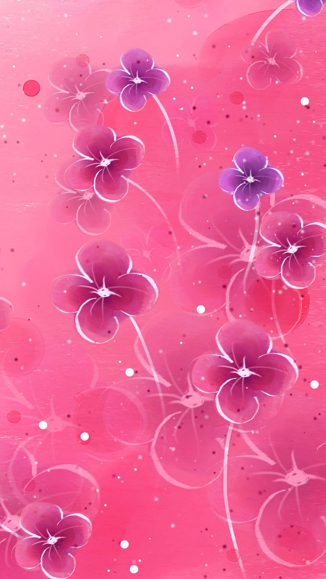 Pink Floral Iphone Wallpapers