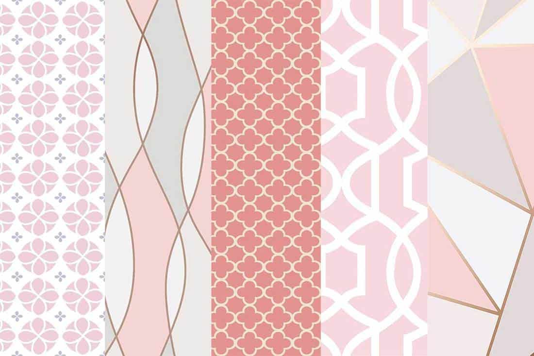 Pink Geometric Desktop Wallpapers