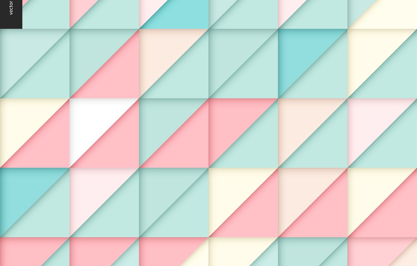 Pink Geometric Desktop Wallpapers