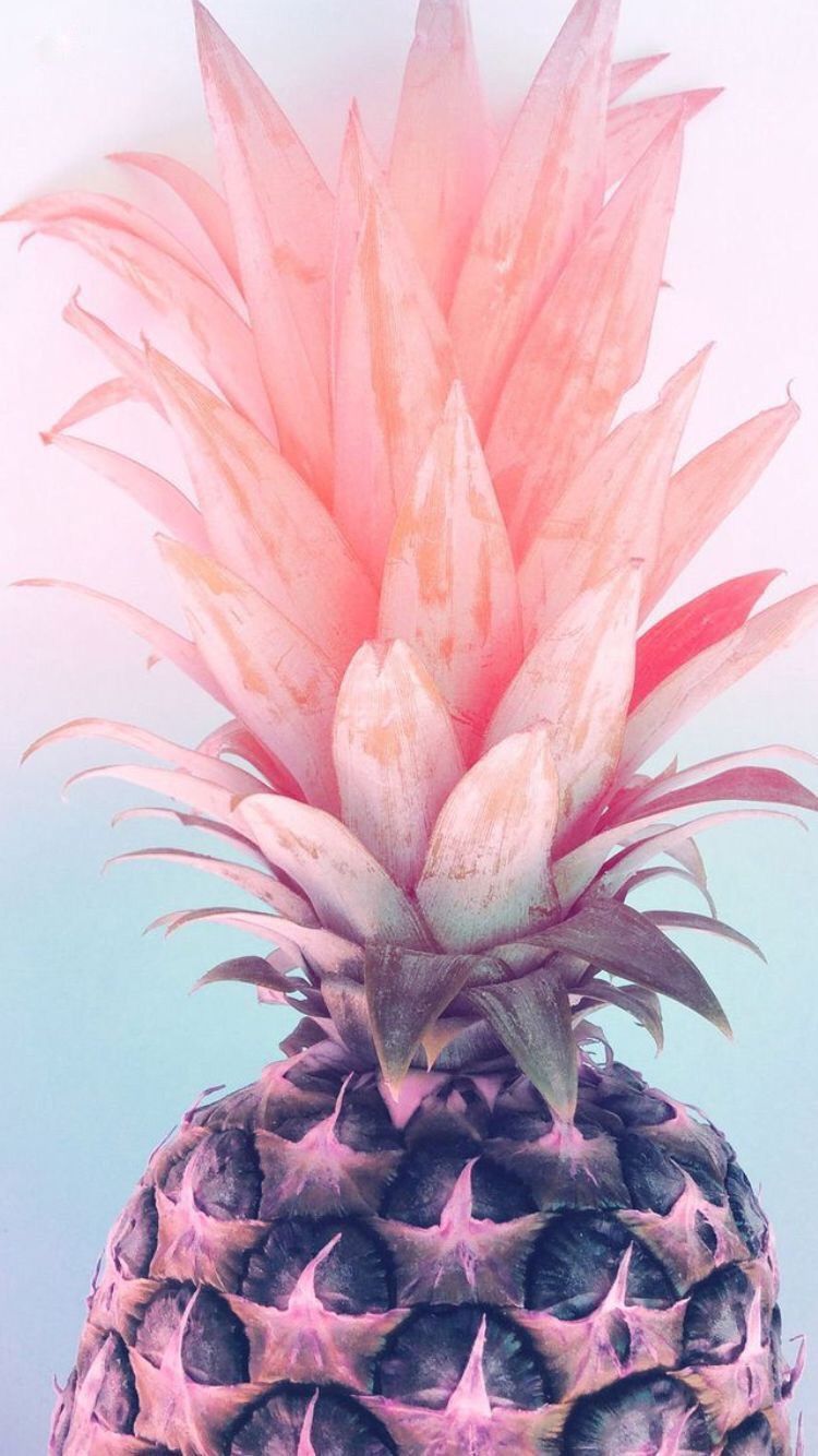 Pink Gold Pineapple Wallpapers