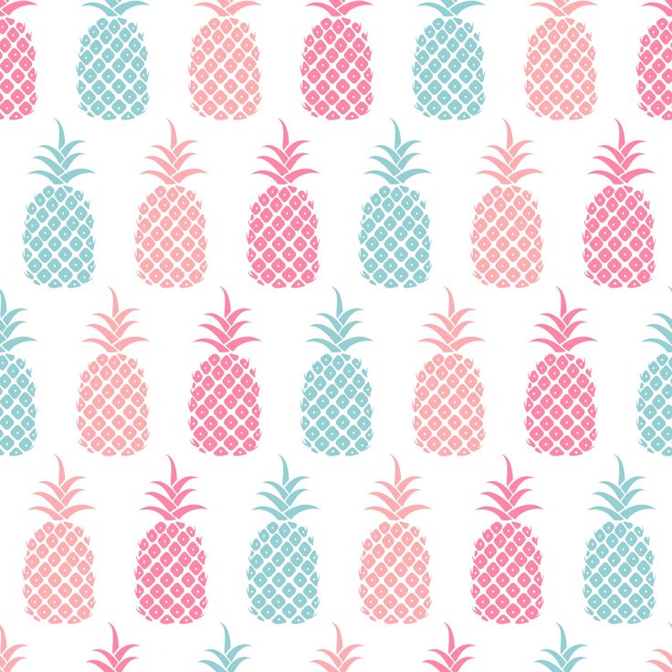 Pink Gold Pineapple Wallpapers