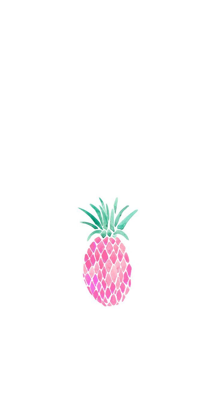 Pink Gold Pineapple Wallpapers