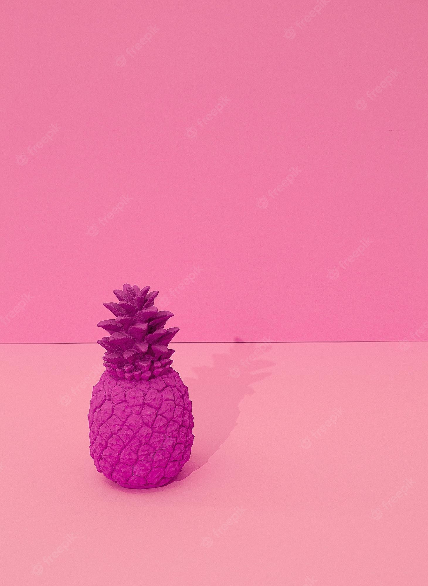 Pink Gold Pineapple Wallpapers