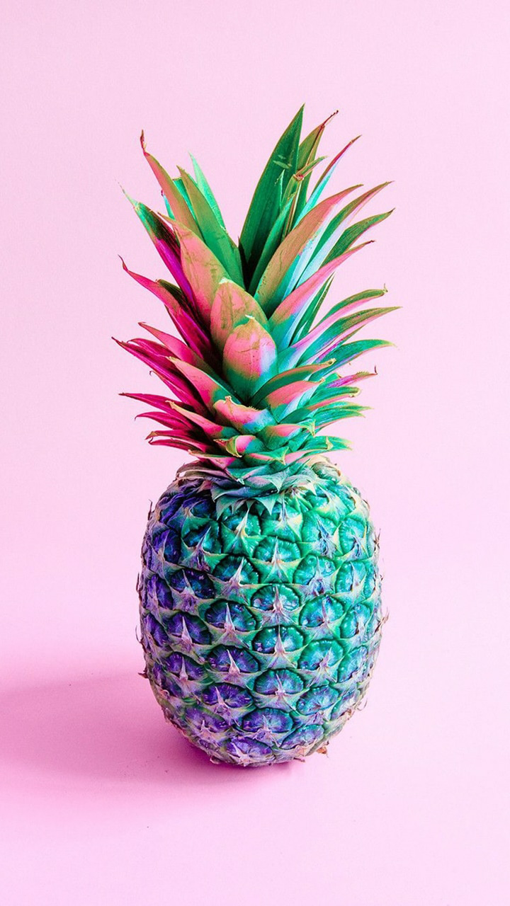 Pink Gold Pineapple Wallpapers