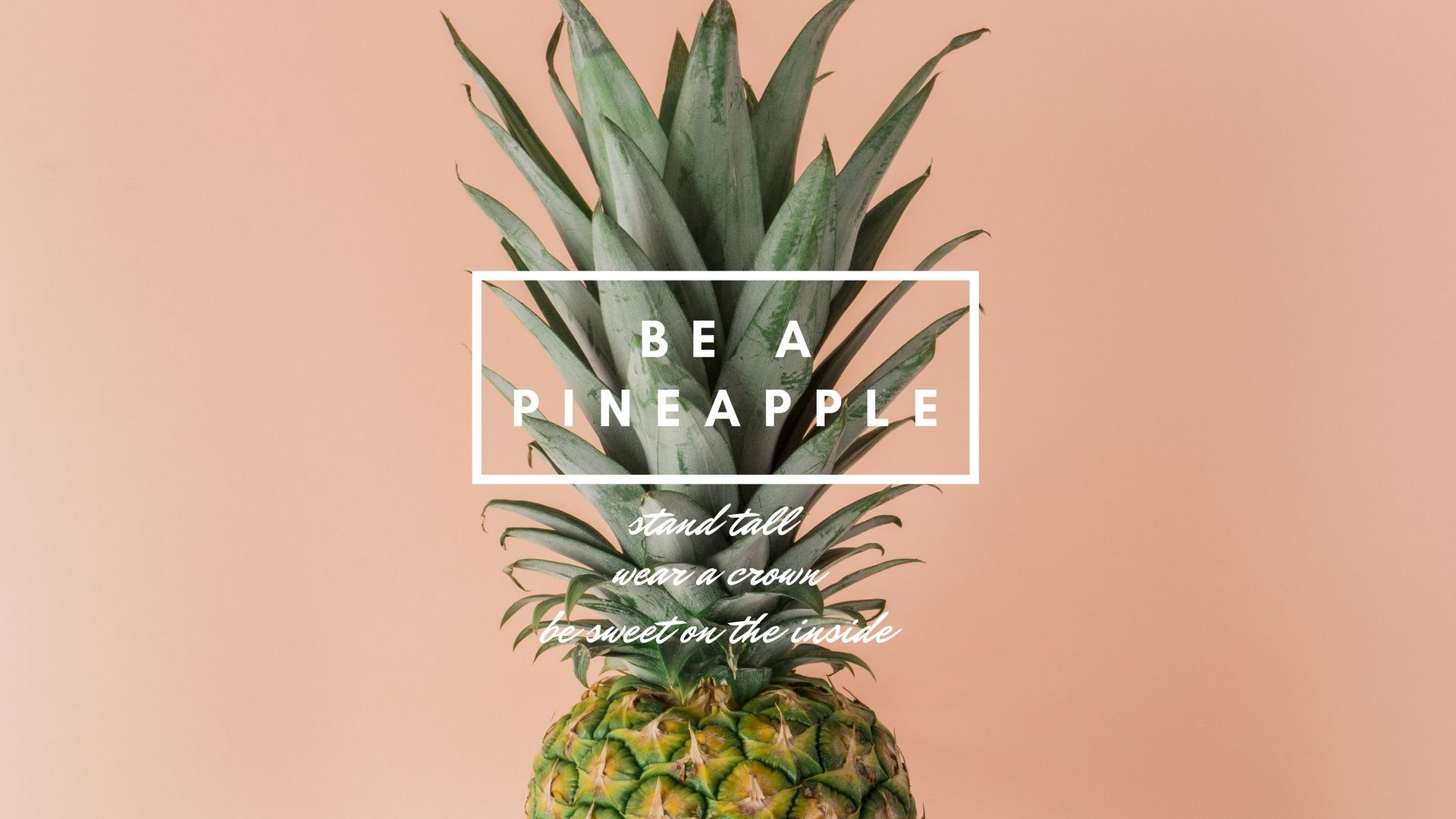 Pink Gold Pineapple Wallpapers