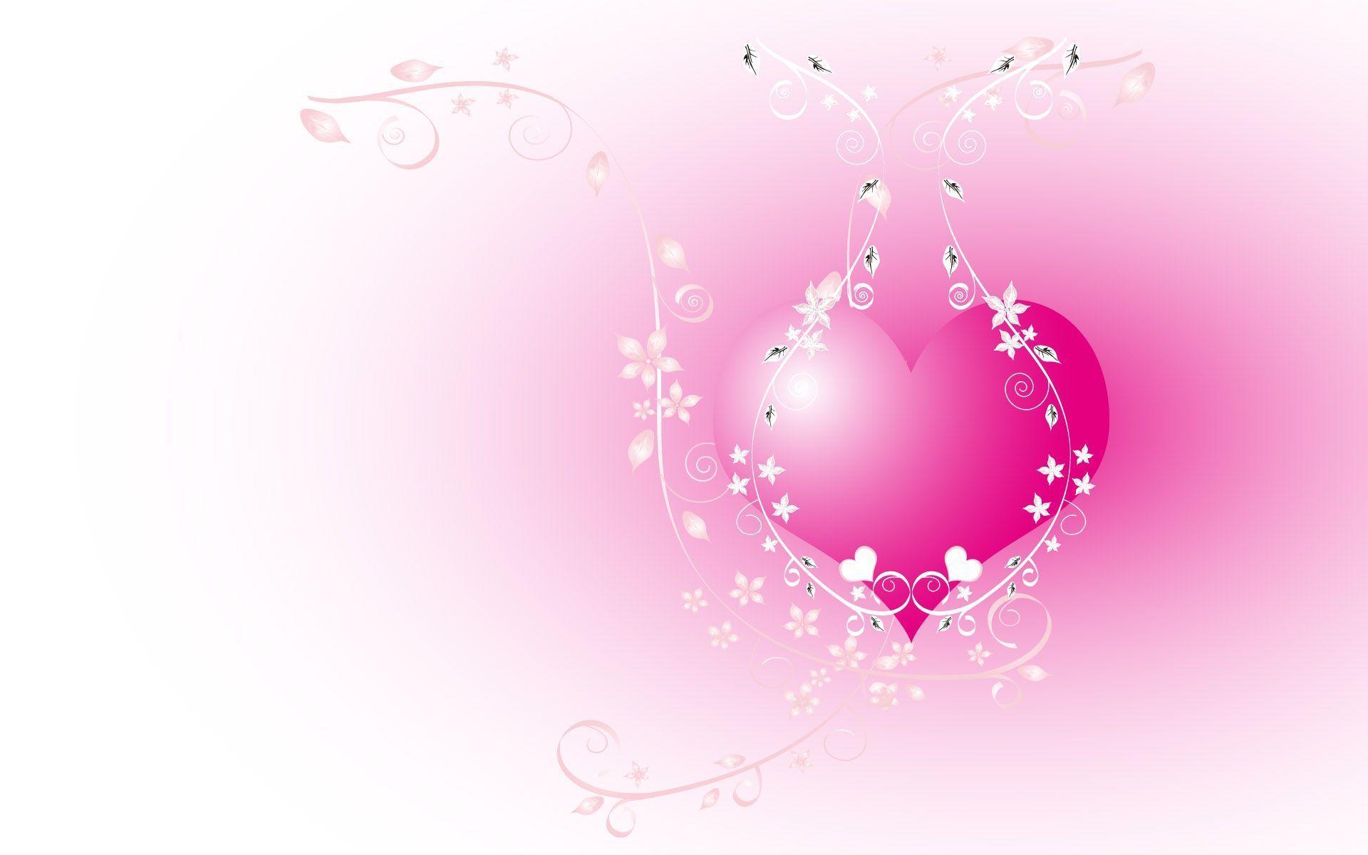 Pink Heart Wallpapers