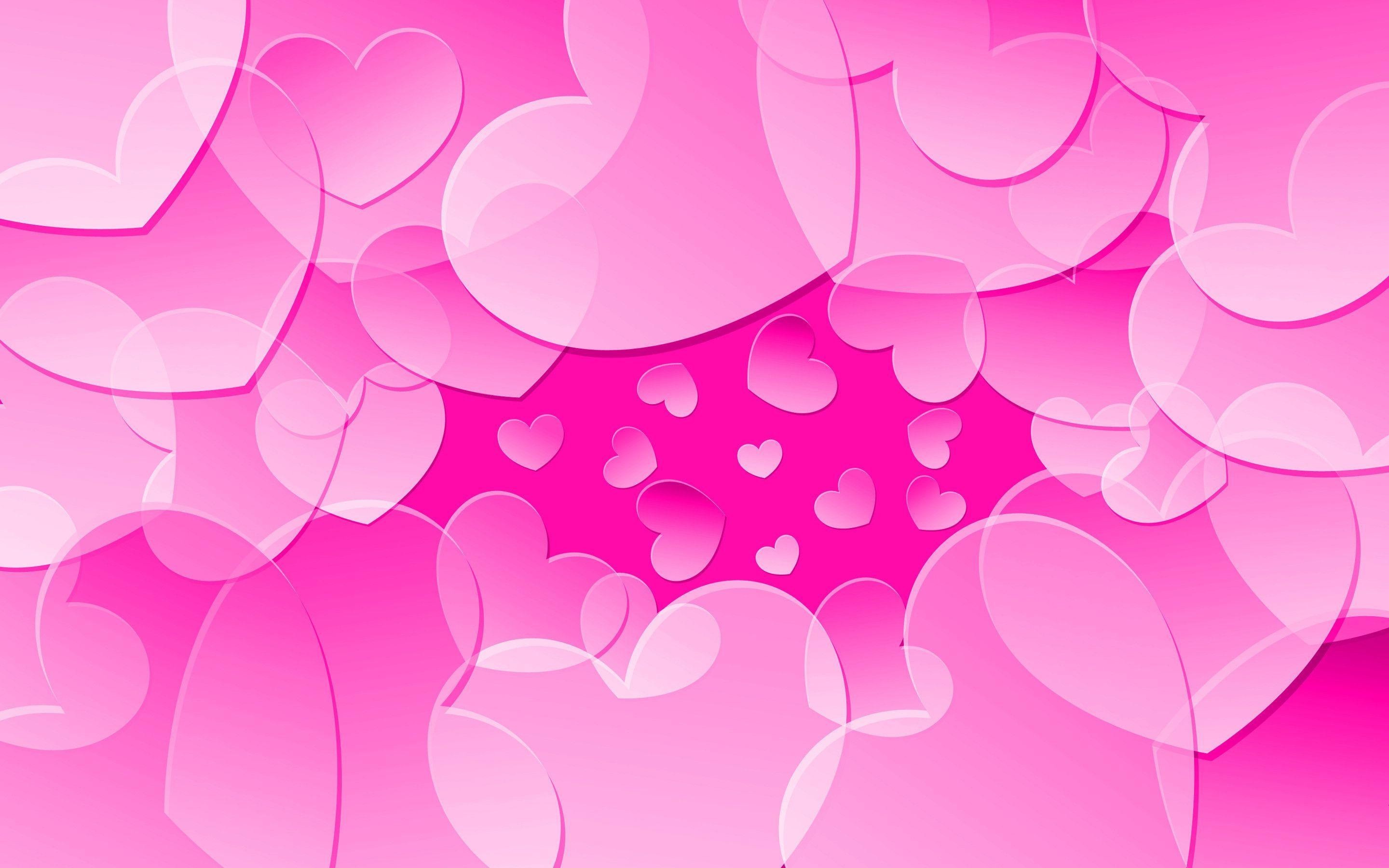 Pink Heart Wallpapers