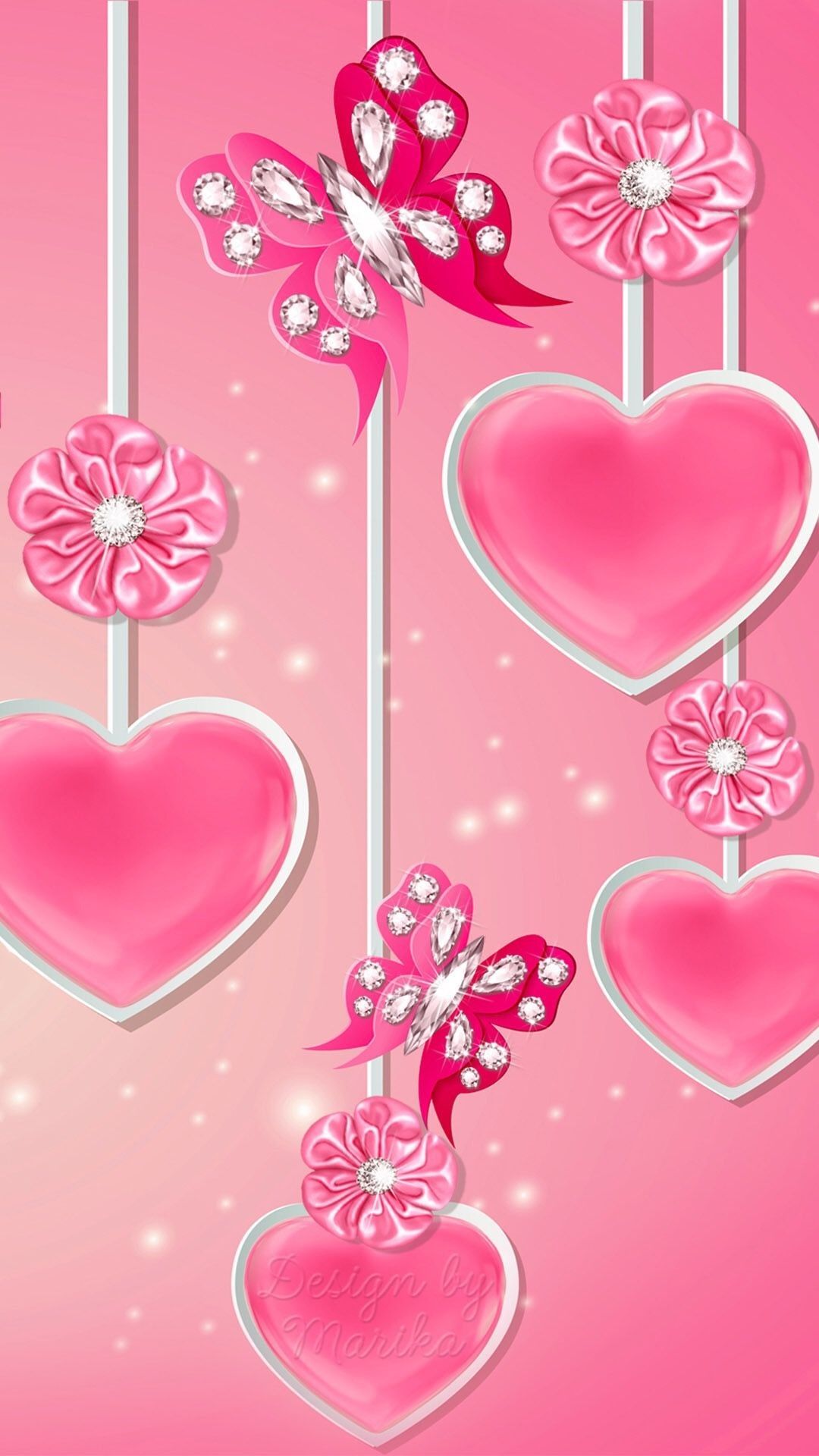 Pink Heart Wallpapers