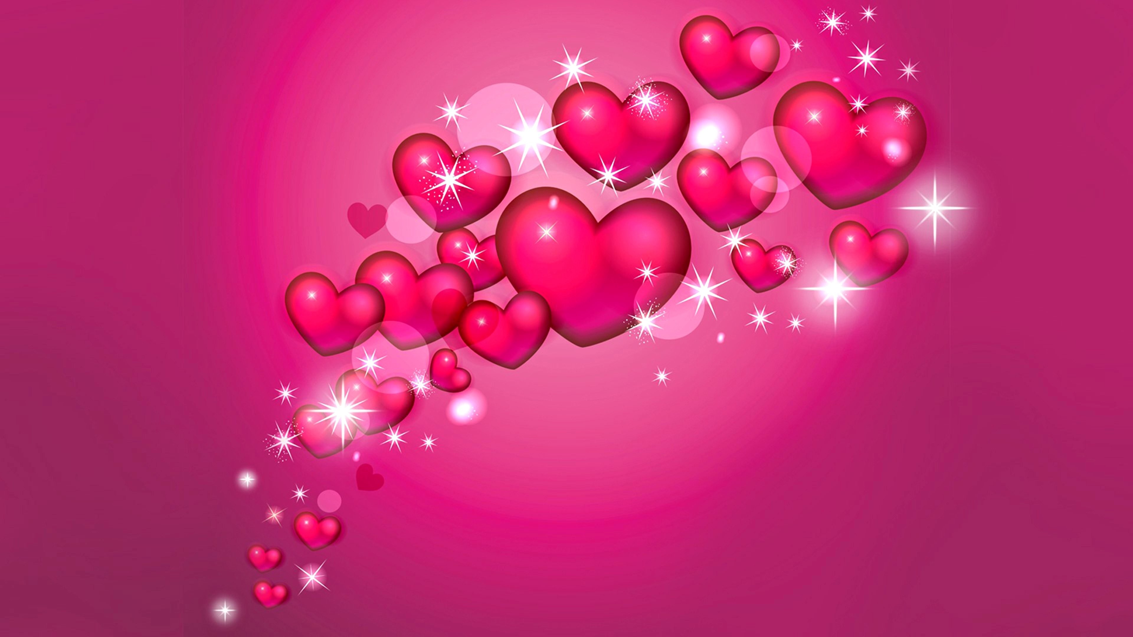 Pink Heart Wallpapers