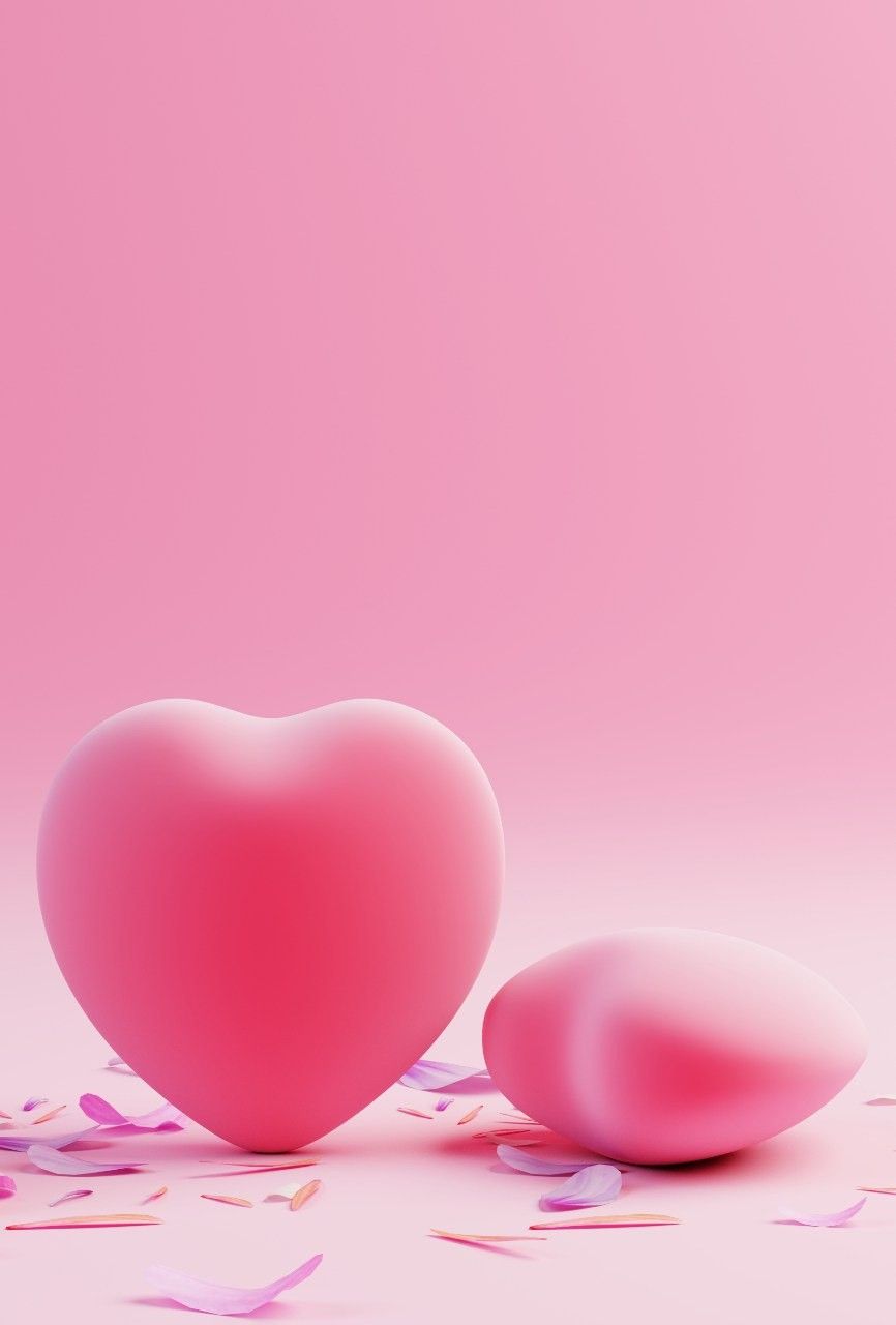 Pink Heart Wallpapers