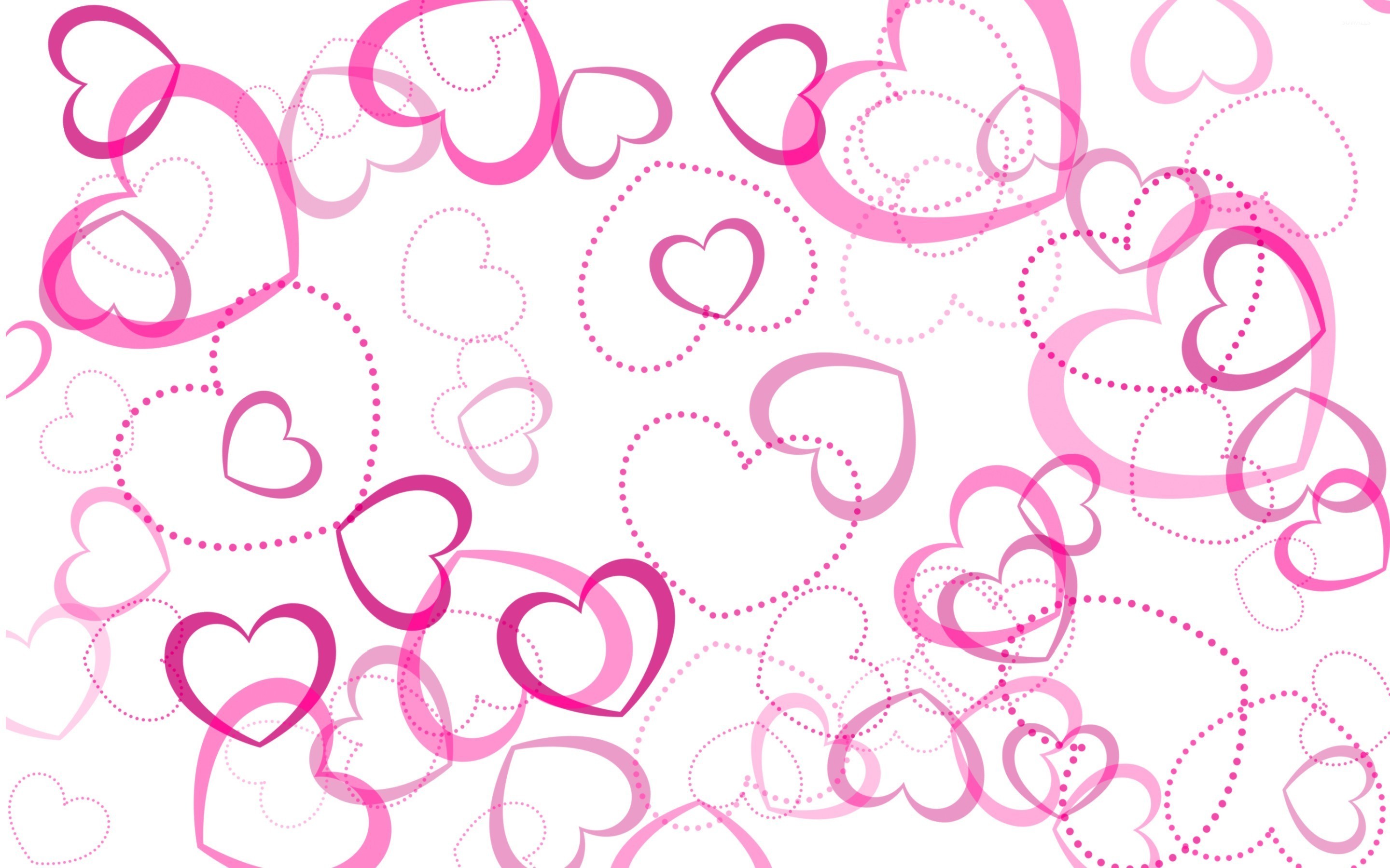 Pink Heart Wallpapers