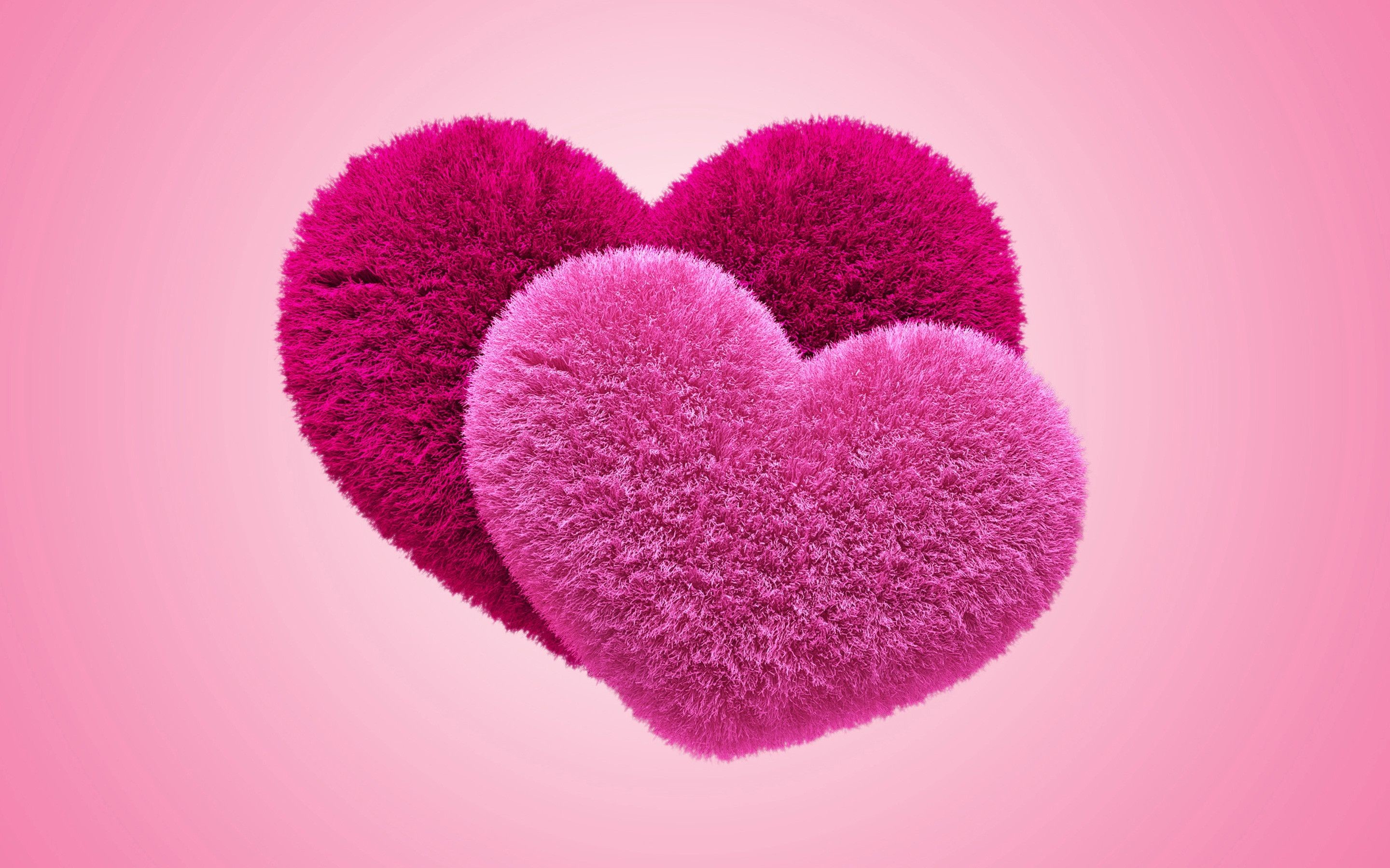 Pink Hearts Wallpapers