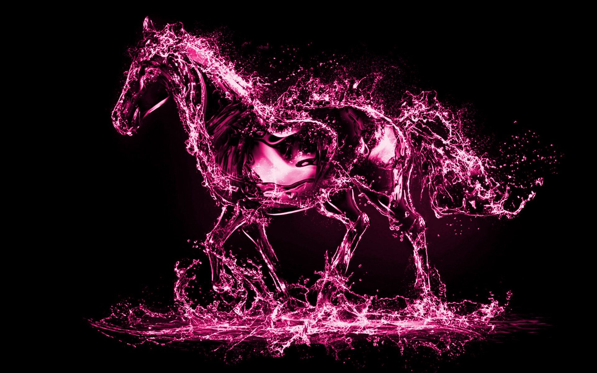 Pink Horse Wallpapers