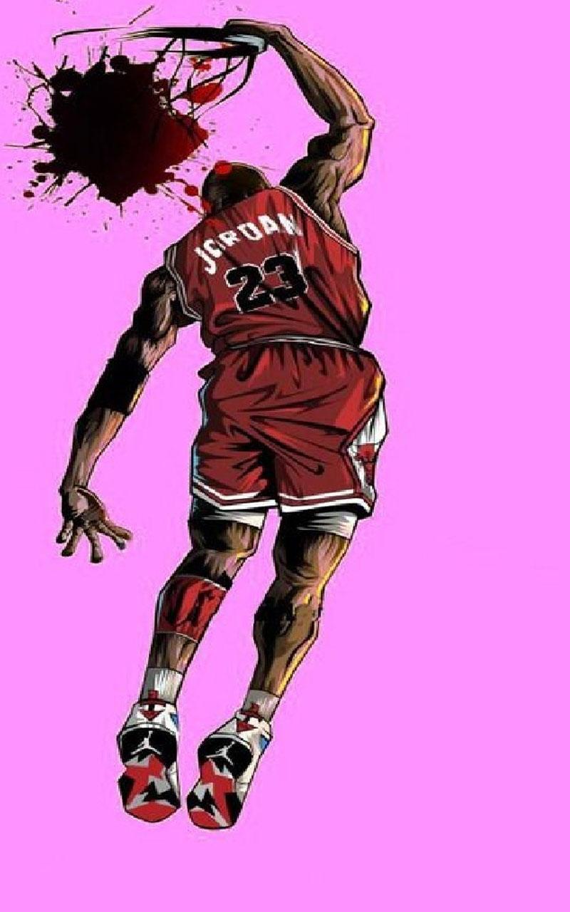 Pink Jordan Logo Wallpapers