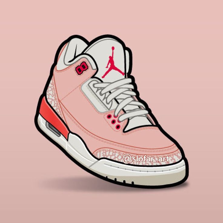 Pink Jordans Shoes Wallpapers